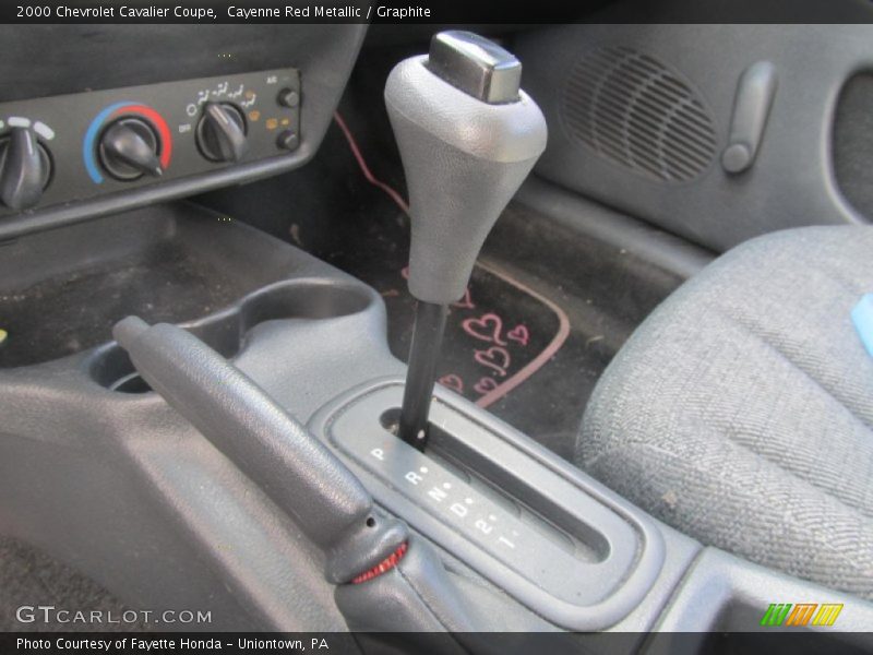  2000 Cavalier Coupe 4 Speed Automatic Shifter