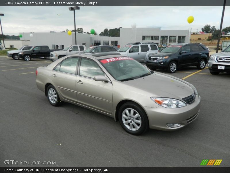 Front 3/4 View of 2004 Camry XLE V6