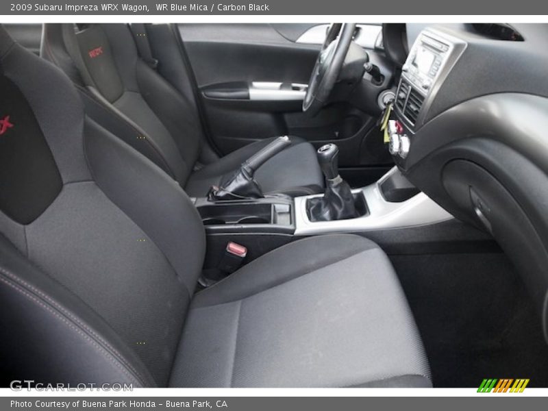 WR Blue Mica / Carbon Black 2009 Subaru Impreza WRX Wagon