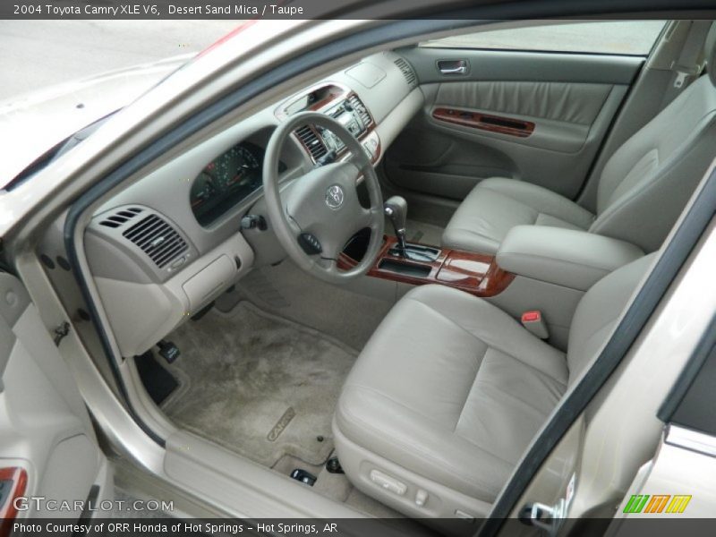 2004 Camry XLE V6 Taupe Interior