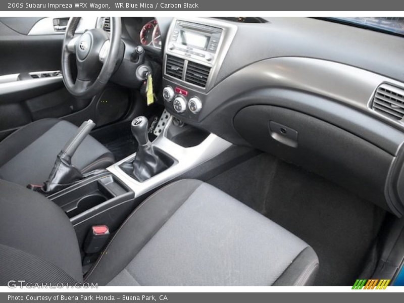 WR Blue Mica / Carbon Black 2009 Subaru Impreza WRX Wagon