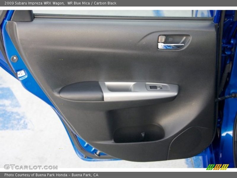 Door Panel of 2009 Impreza WRX Wagon