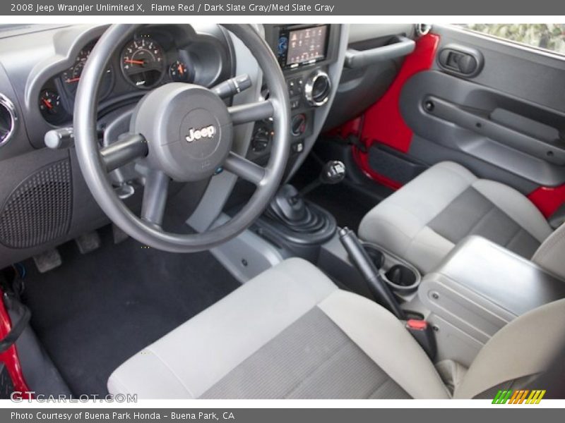 Dark Slate Gray/Med Slate Gray Interior - 2008 Wrangler Unlimited X 
