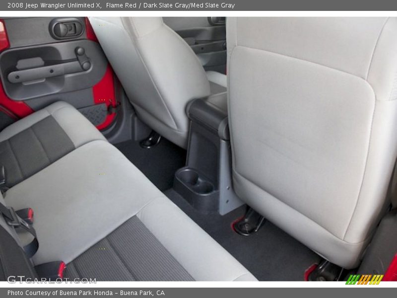 Flame Red / Dark Slate Gray/Med Slate Gray 2008 Jeep Wrangler Unlimited X