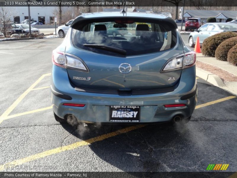 Gunmetal Blue Mica / Black 2010 Mazda MAZDA3 s Grand Touring 5 Door