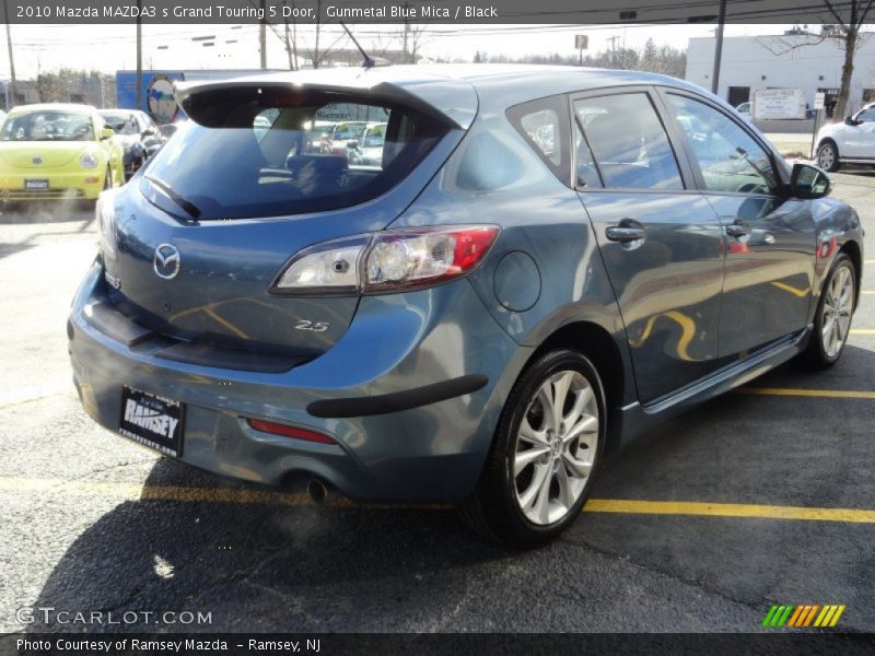 Gunmetal Blue Mica / Black 2010 Mazda MAZDA3 s Grand Touring 5 Door