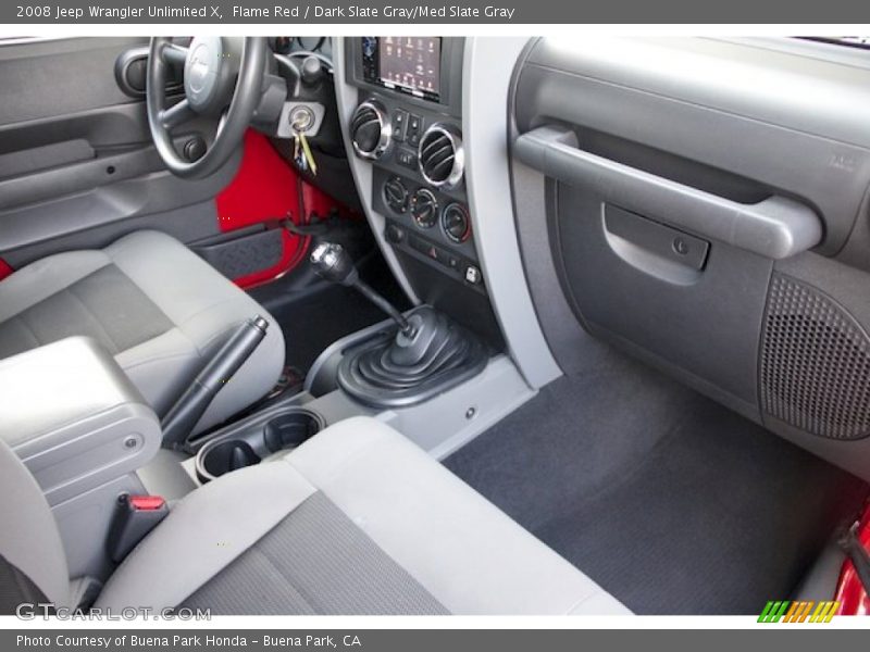  2008 Wrangler Unlimited X Dark Slate Gray/Med Slate Gray Interior