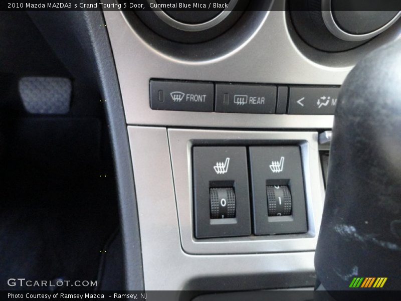 Gunmetal Blue Mica / Black 2010 Mazda MAZDA3 s Grand Touring 5 Door