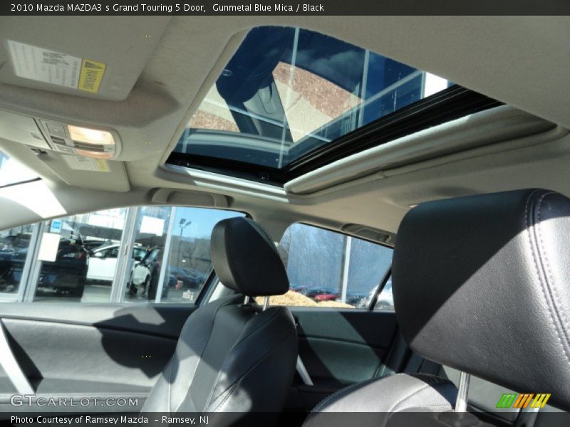 Gunmetal Blue Mica / Black 2010 Mazda MAZDA3 s Grand Touring 5 Door