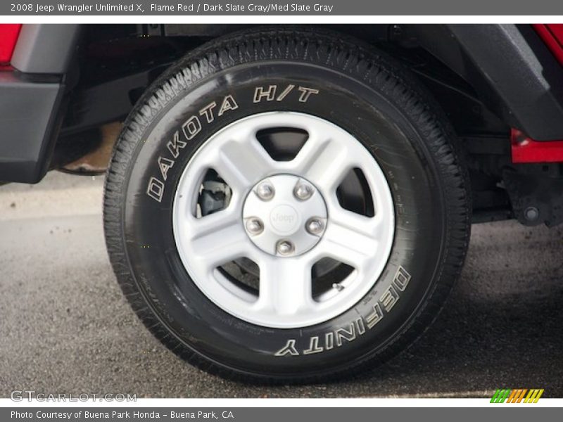  2008 Wrangler Unlimited X Wheel