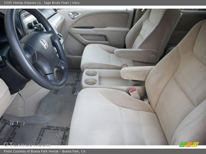 Sage Brush Pearl / Ivory 2005 Honda Odyssey LX