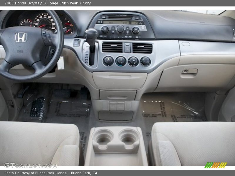 Sage Brush Pearl / Ivory 2005 Honda Odyssey LX