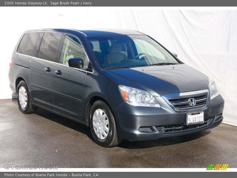Sage Brush Pearl / Ivory 2005 Honda Odyssey LX