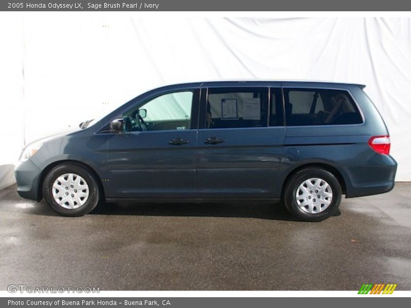 Sage Brush Pearl / Ivory 2005 Honda Odyssey LX