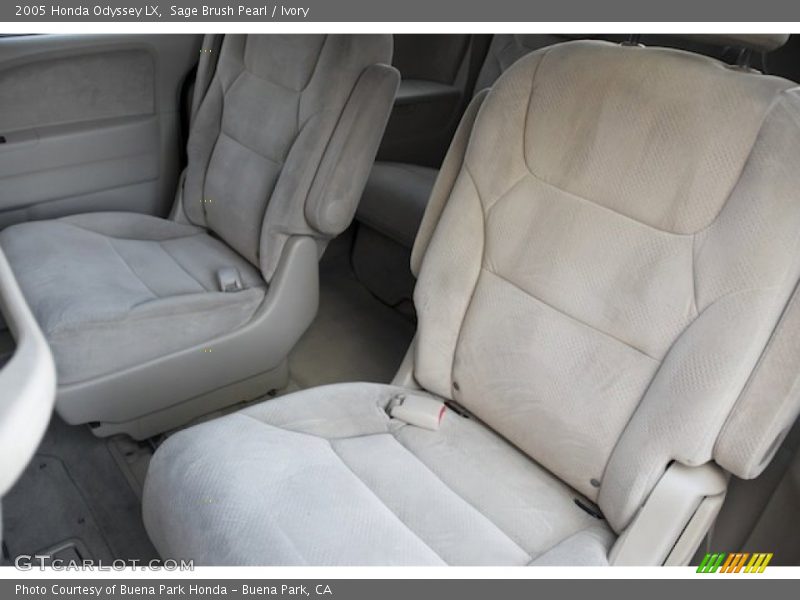 Rear Seat of 2005 Odyssey LX