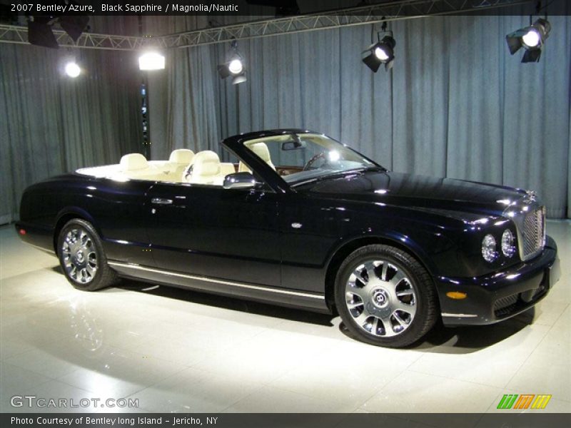 Black Sapphire / Magnolia/Nautic 2007 Bentley Azure