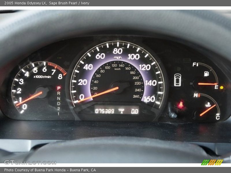 Sage Brush Pearl / Ivory 2005 Honda Odyssey LX