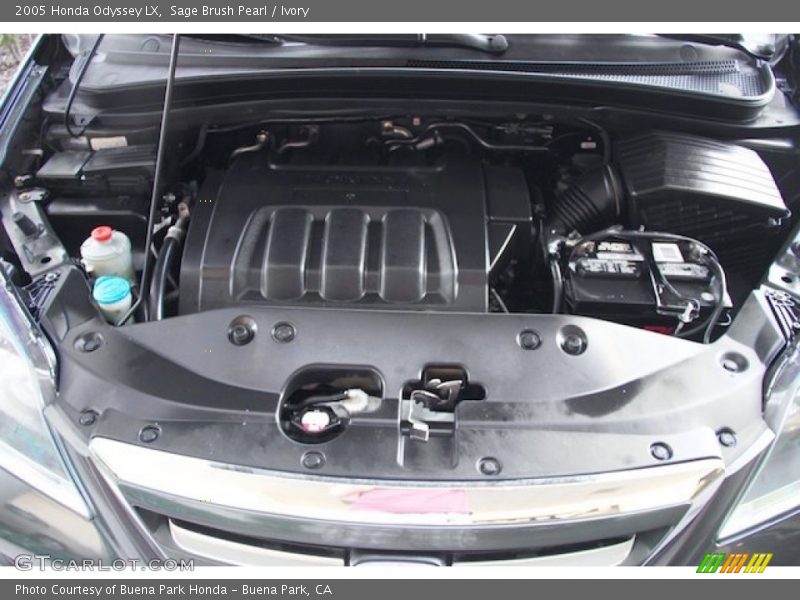 Sage Brush Pearl / Ivory 2005 Honda Odyssey LX