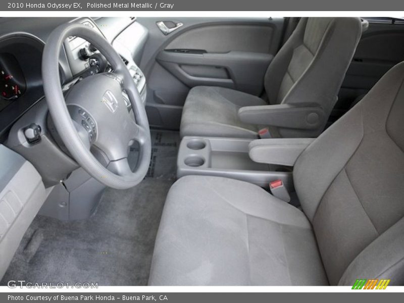 Polished Metal Metallic / Gray 2010 Honda Odyssey EX