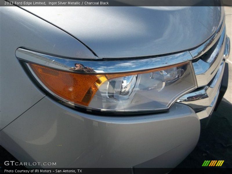 Ingot Silver Metallic / Charcoal Black 2013 Ford Edge Limited