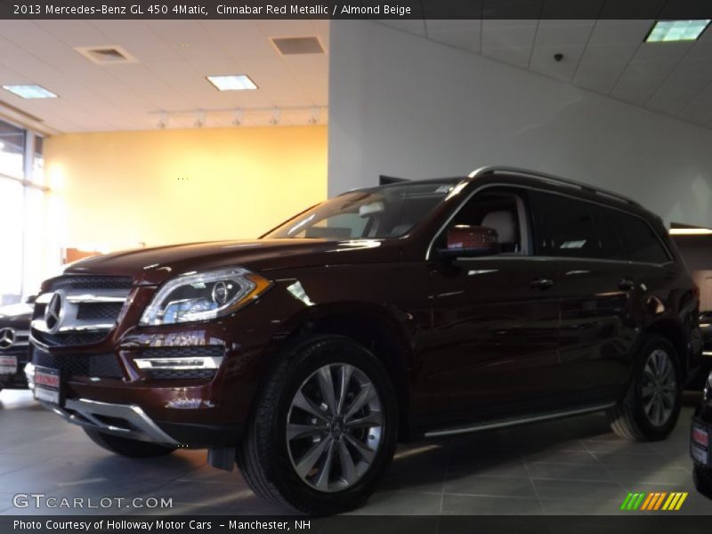 Cinnabar Red Metallic / Almond Beige 2013 Mercedes-Benz GL 450 4Matic