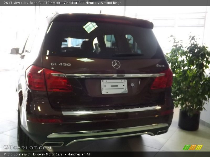 Cinnabar Red Metallic / Almond Beige 2013 Mercedes-Benz GL 450 4Matic
