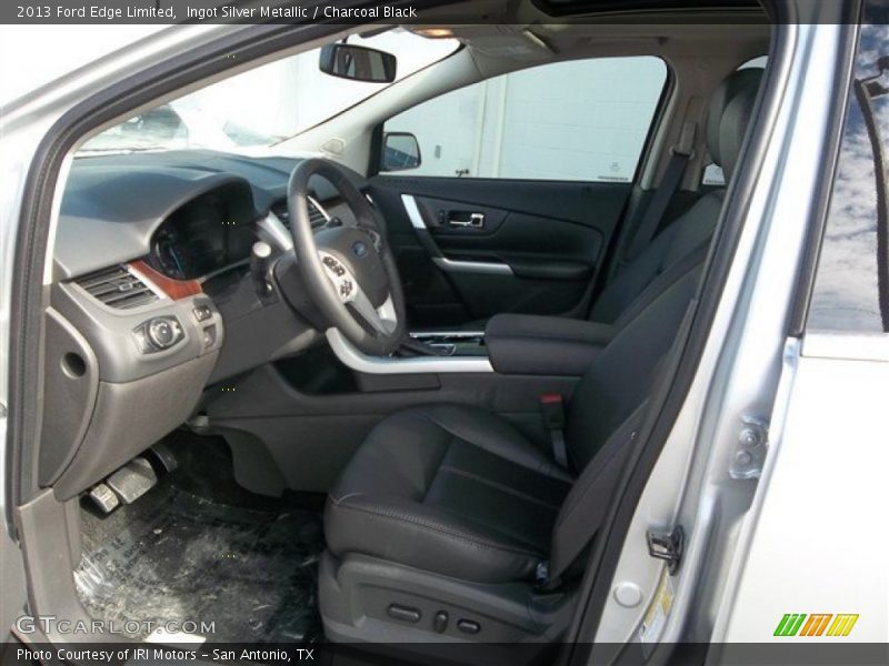 Ingot Silver Metallic / Charcoal Black 2013 Ford Edge Limited