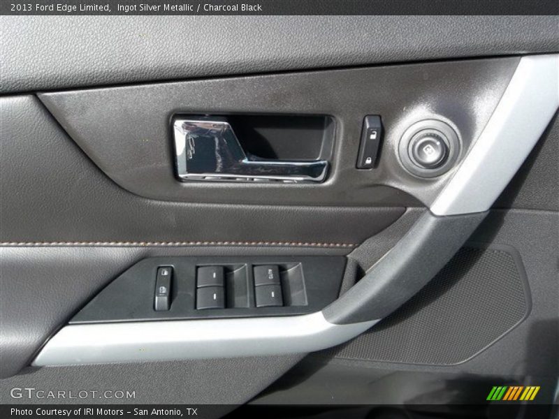 Ingot Silver Metallic / Charcoal Black 2013 Ford Edge Limited