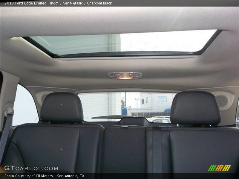 Ingot Silver Metallic / Charcoal Black 2013 Ford Edge Limited