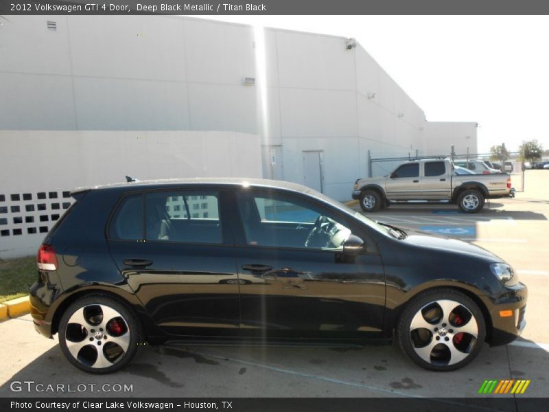 Deep Black Metallic / Titan Black 2012 Volkswagen GTI 4 Door