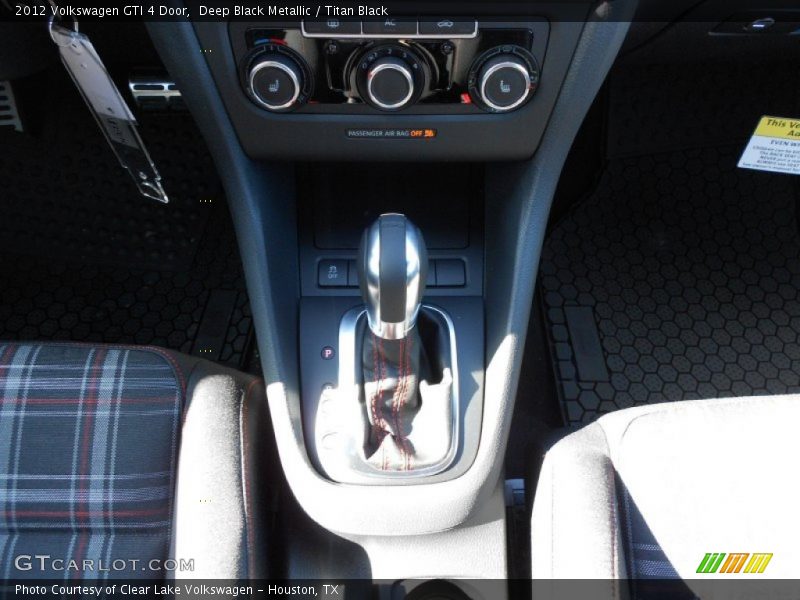 Deep Black Metallic / Titan Black 2012 Volkswagen GTI 4 Door