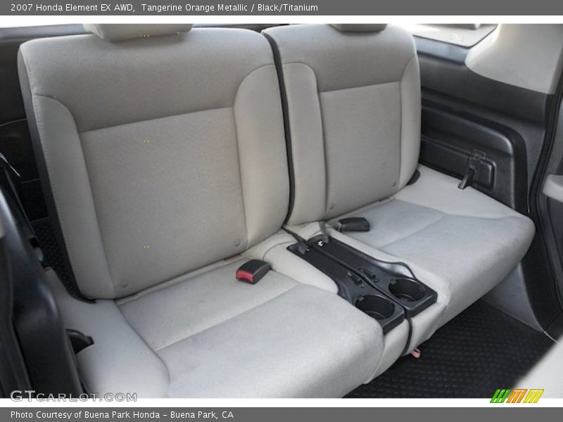 Tangerine Orange Metallic / Black/Titanium 2007 Honda Element EX AWD