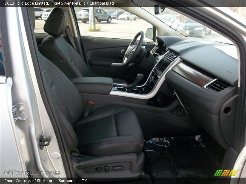 Ingot Silver Metallic / Charcoal Black 2013 Ford Edge Limited