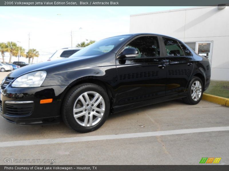 Black / Anthracite Black 2006 Volkswagen Jetta Value Edition Sedan