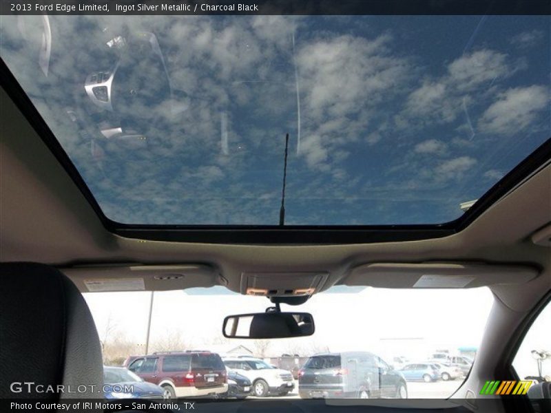 Ingot Silver Metallic / Charcoal Black 2013 Ford Edge Limited