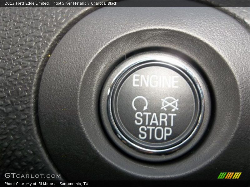 Ingot Silver Metallic / Charcoal Black 2013 Ford Edge Limited