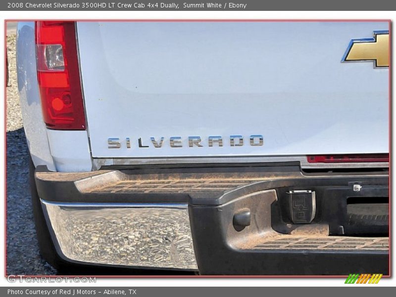 Summit White / Ebony 2008 Chevrolet Silverado 3500HD LT Crew Cab 4x4 Dually