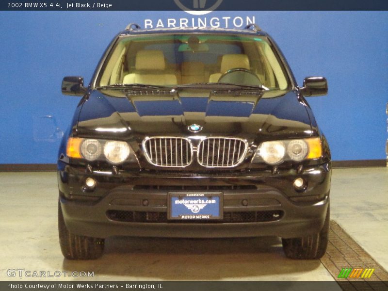 Jet Black / Beige 2002 BMW X5 4.4i