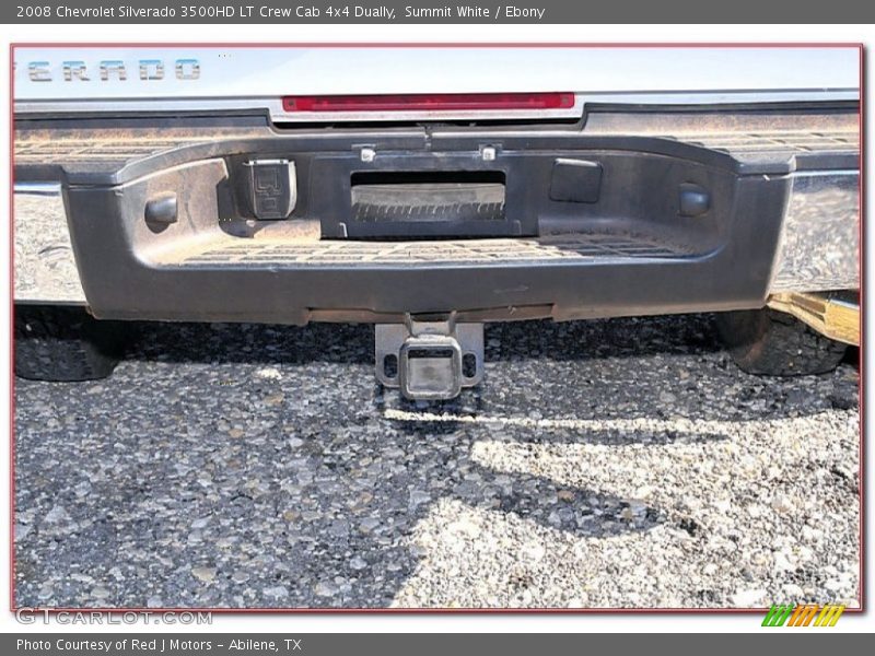Summit White / Ebony 2008 Chevrolet Silverado 3500HD LT Crew Cab 4x4 Dually