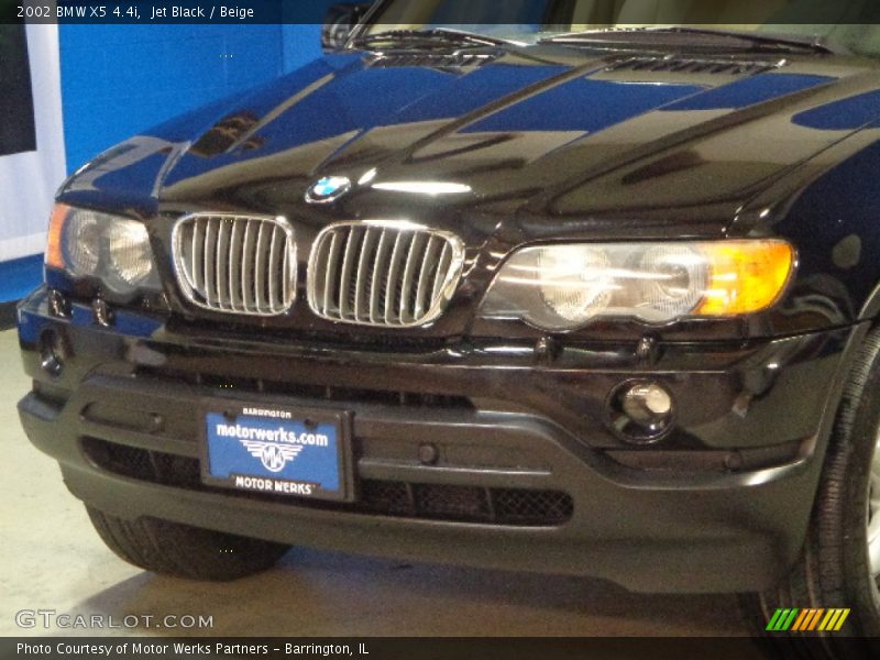 Jet Black / Beige 2002 BMW X5 4.4i