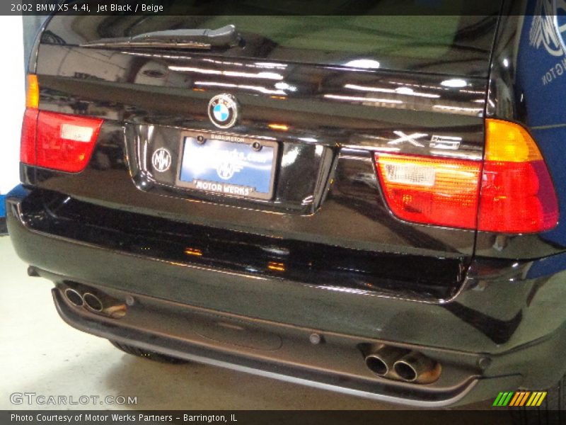 Jet Black / Beige 2002 BMW X5 4.4i