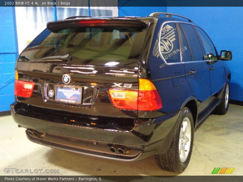 Jet Black / Beige 2002 BMW X5 4.4i