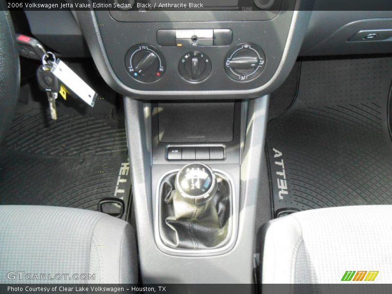 Black / Anthracite Black 2006 Volkswagen Jetta Value Edition Sedan