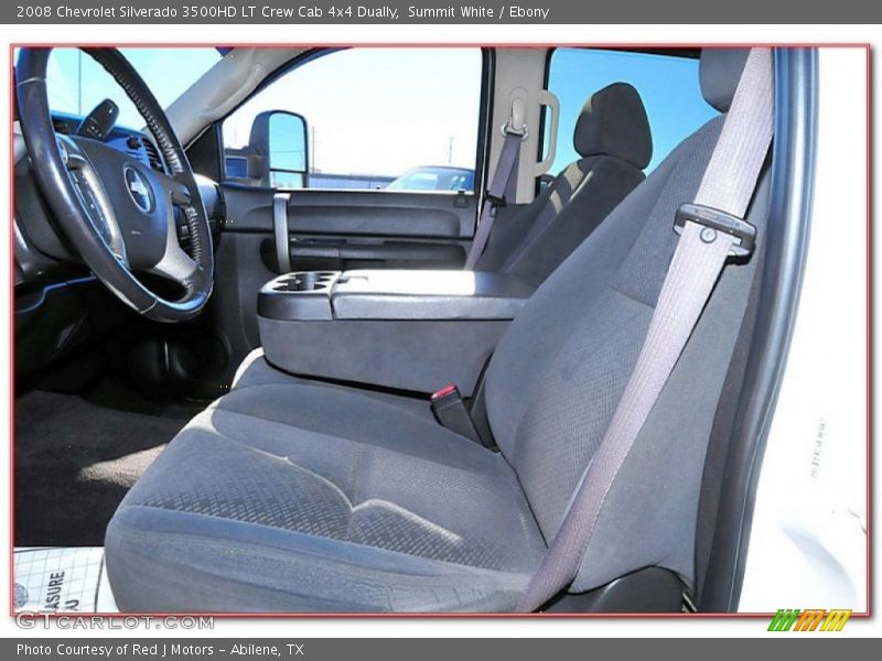 Summit White / Ebony 2008 Chevrolet Silverado 3500HD LT Crew Cab 4x4 Dually