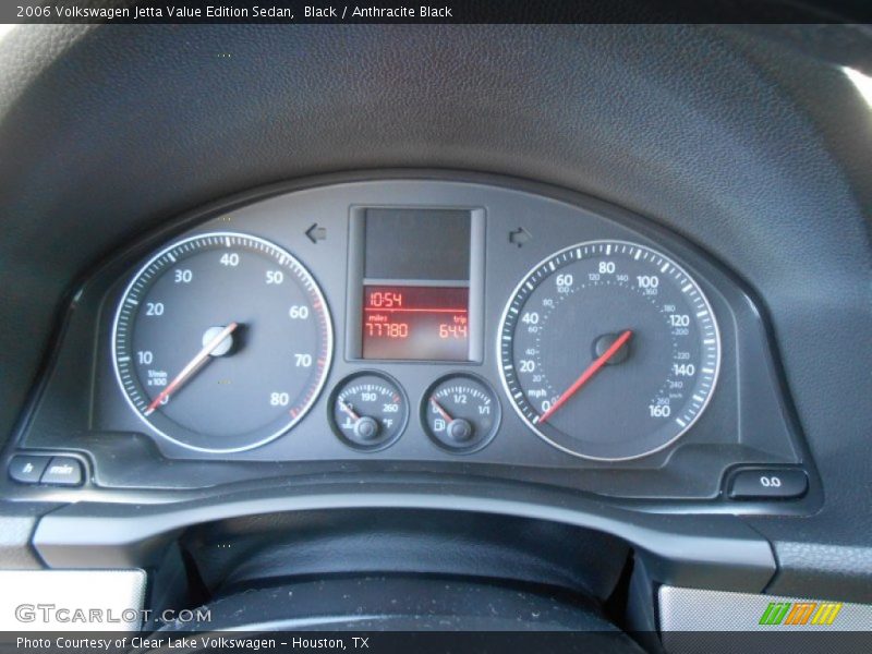 Black / Anthracite Black 2006 Volkswagen Jetta Value Edition Sedan