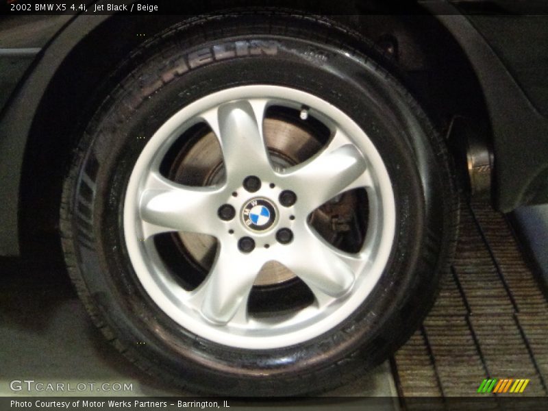 Jet Black / Beige 2002 BMW X5 4.4i
