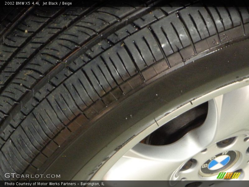 Jet Black / Beige 2002 BMW X5 4.4i