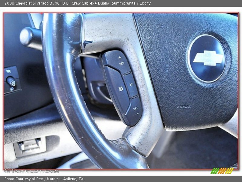 Summit White / Ebony 2008 Chevrolet Silverado 3500HD LT Crew Cab 4x4 Dually