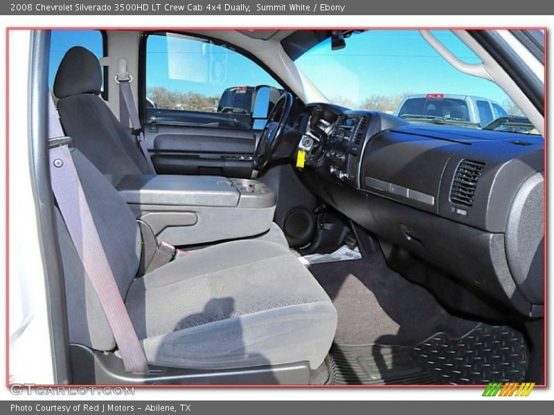 Summit White / Ebony 2008 Chevrolet Silverado 3500HD LT Crew Cab 4x4 Dually