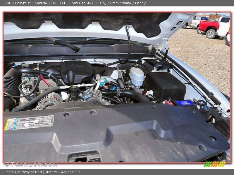 Summit White / Ebony 2008 Chevrolet Silverado 3500HD LT Crew Cab 4x4 Dually